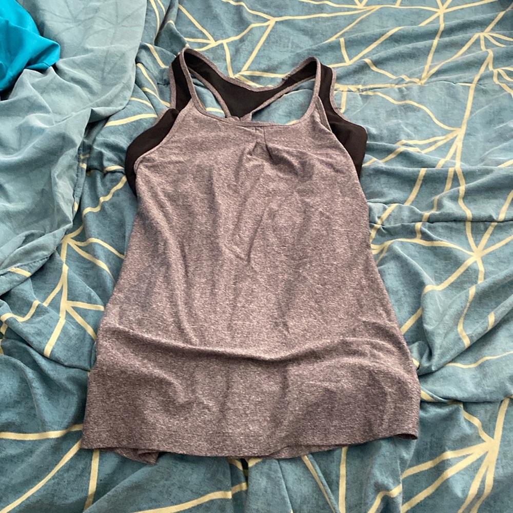 *Workout top with built in bra